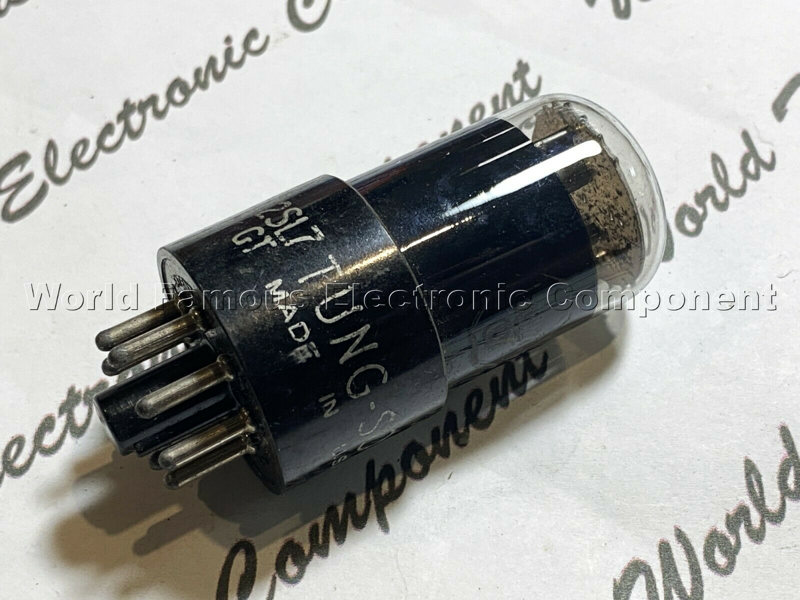 1pcs - TUNG-SOL 12SL7GT / 12SL7 BK  Vacuum tube - NOS