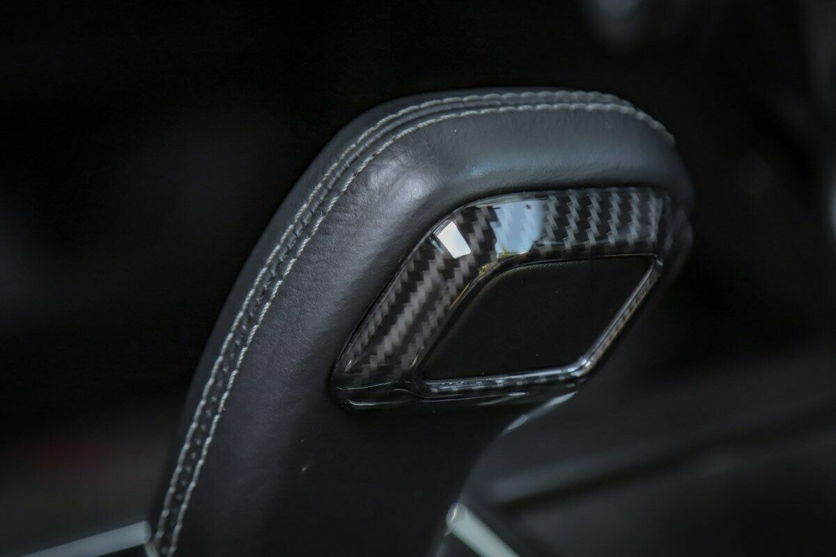Carbon Fiber Gear Shift Knob Ring Trim Cover For Ford F150 2015+ AV CN