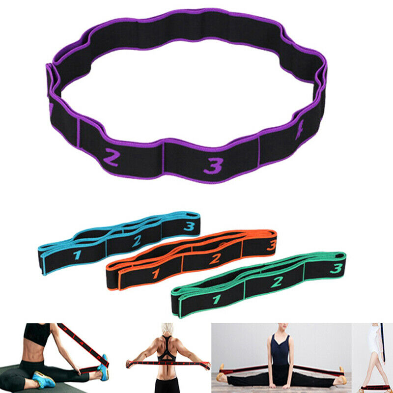 Latin Dance Training Fitness Pilates Yoga Elastic Stretch Resistance Band.l8