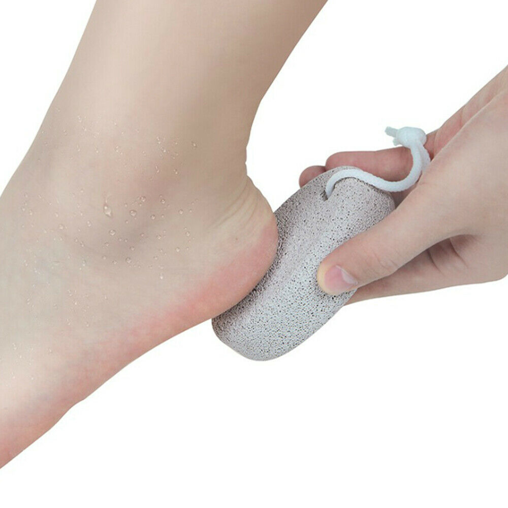 2Pc Natural Pumice Stone Foot Stone Clean Skin Grinding Callus Foot Care Massage