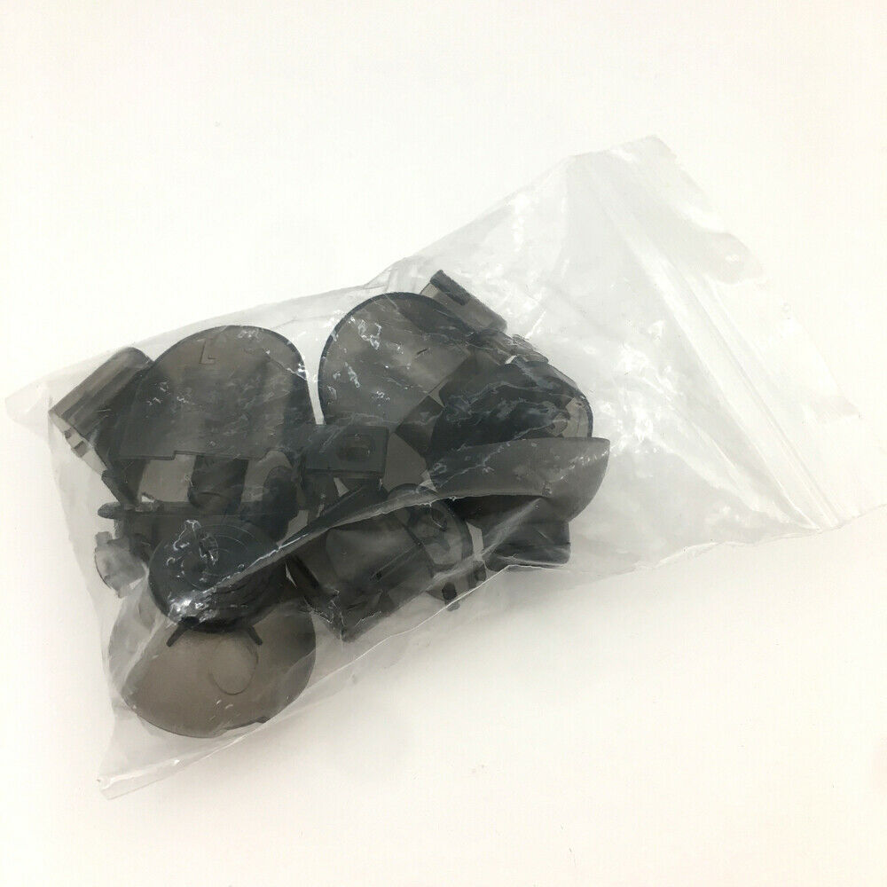 Clear Black ABXYZ/L R Buttons+Analog ThumbSticks D-pad for Nintendo Gamecube NGC