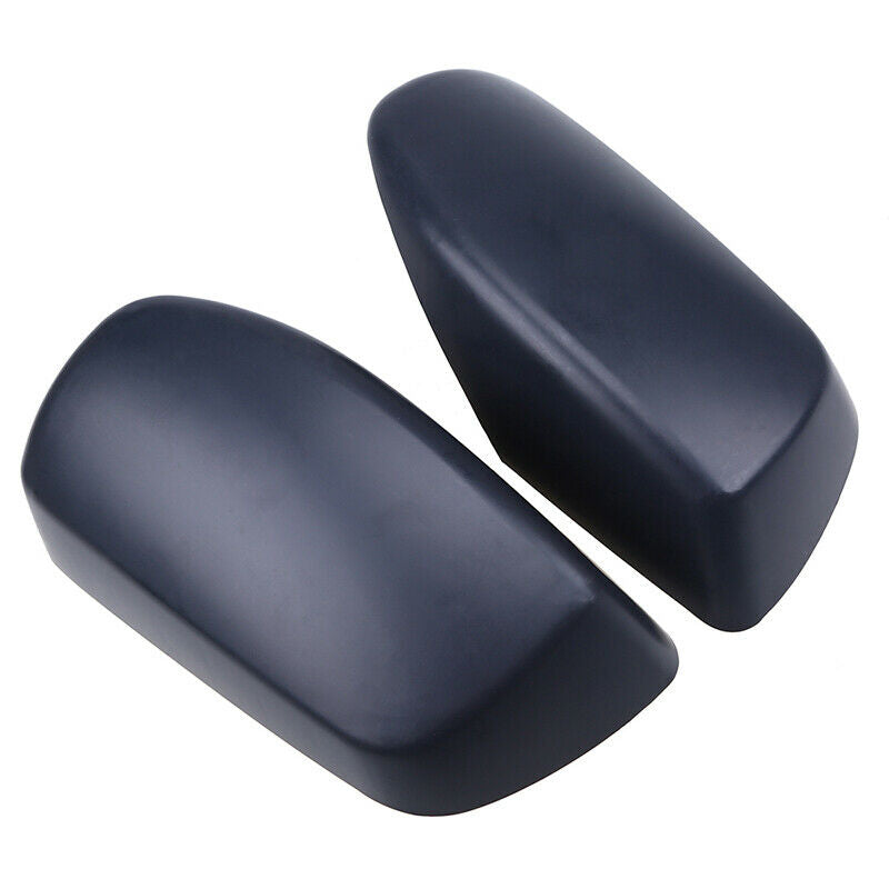 Pair Door Side Wing Mirror Cover Cap Fit BMW E60 E61 E63 E64 525i 530i 528i