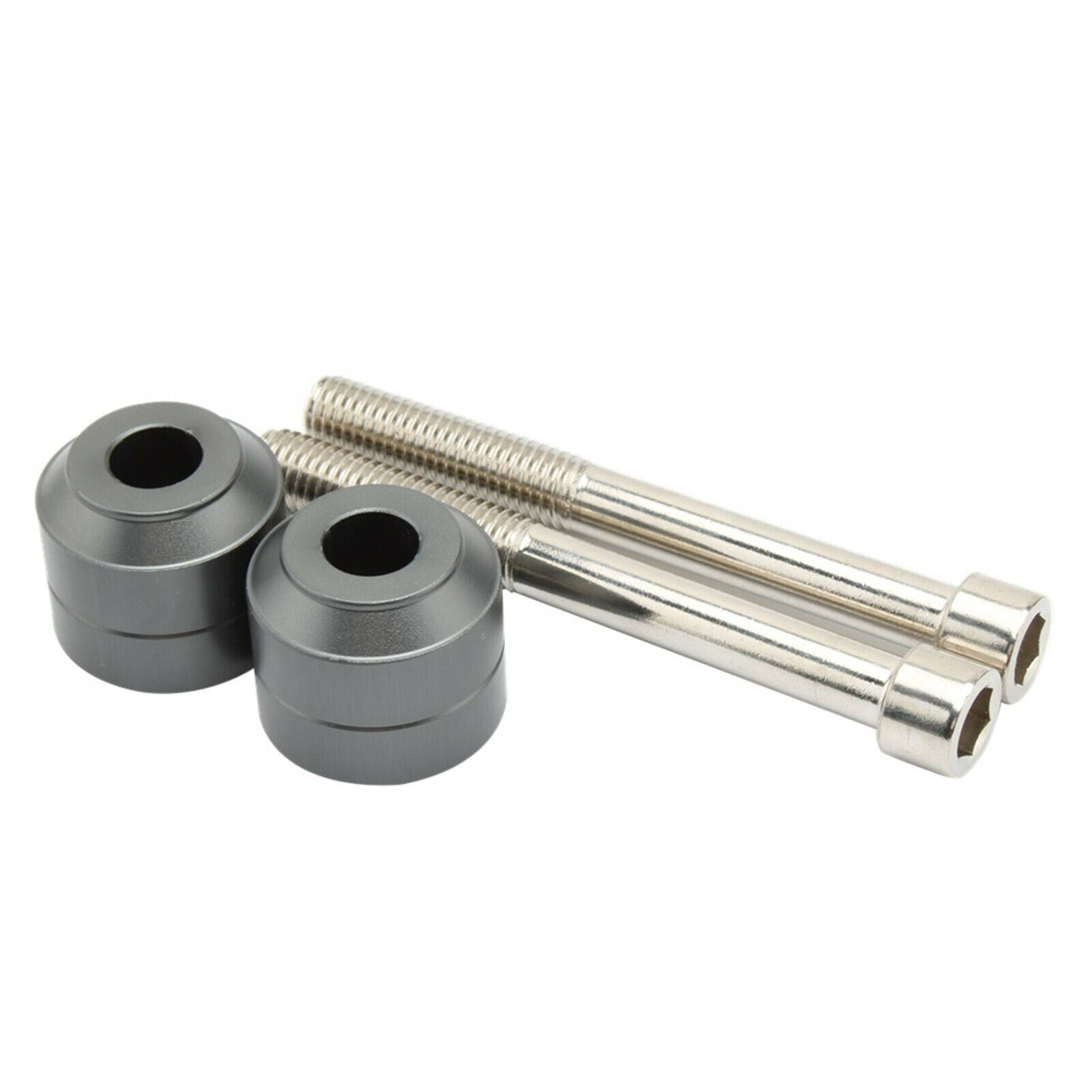 Alloy Handlebar Risers Kit for BMW F800GS F700GS Easy Install Premium Grey