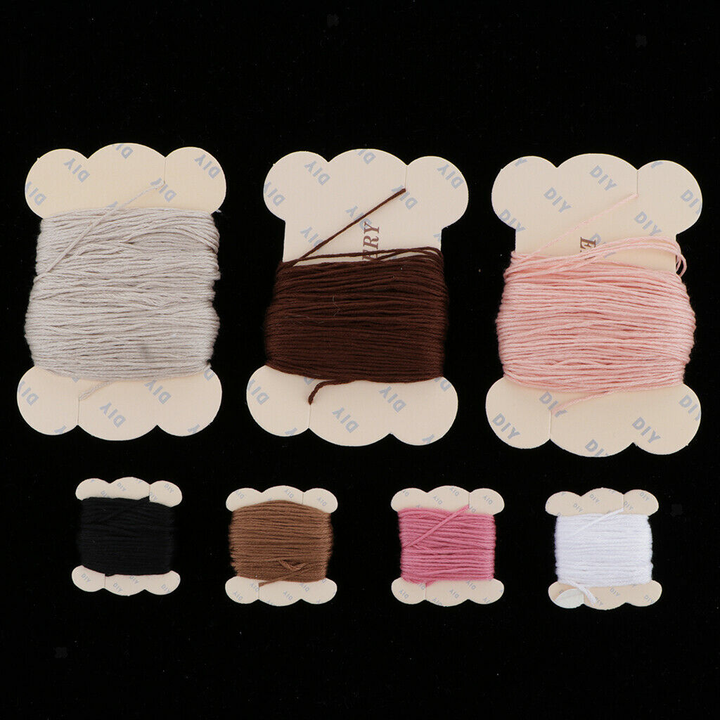 2Set DIY Animal Punch Embroidery Kits Handcraft w/ 15cm Hoop for Adults Kids