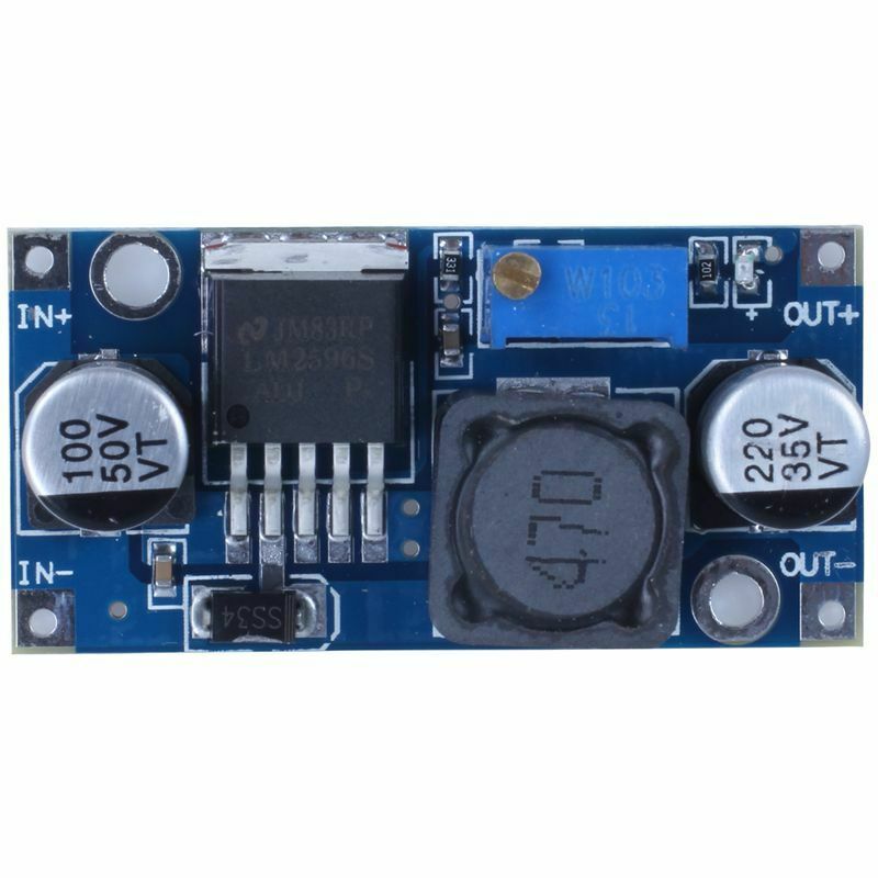 2 Pcs LM2596 DC-DC Step-down Converter Power Module LM2596S Adjustable Buck  PL9