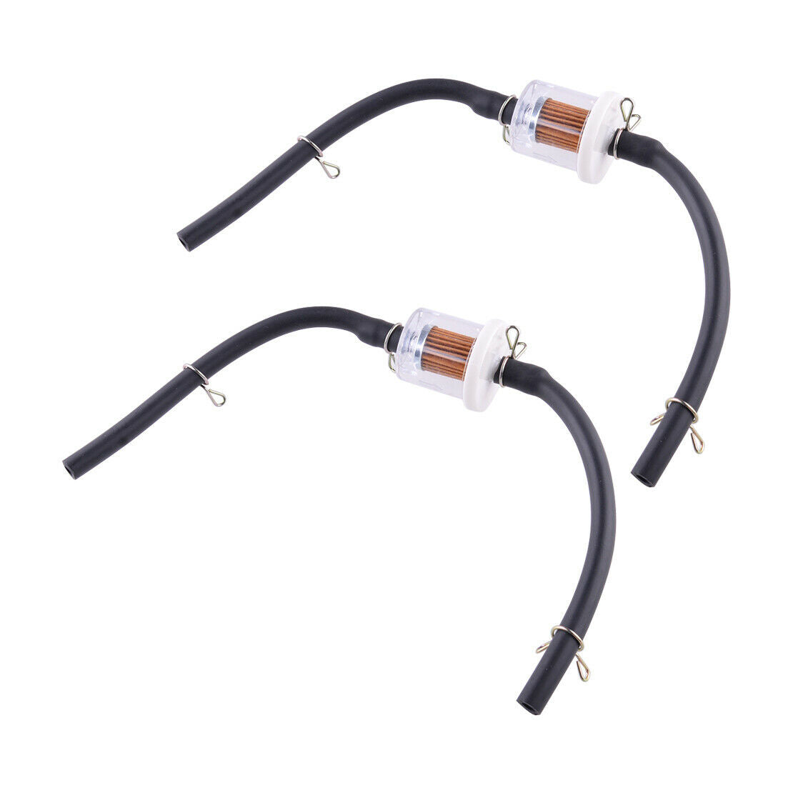 2pcs Fuel Pipe Line Hose Filter fit for Suffolk Punch 14s 17s 95+ AQ148 QX Mower