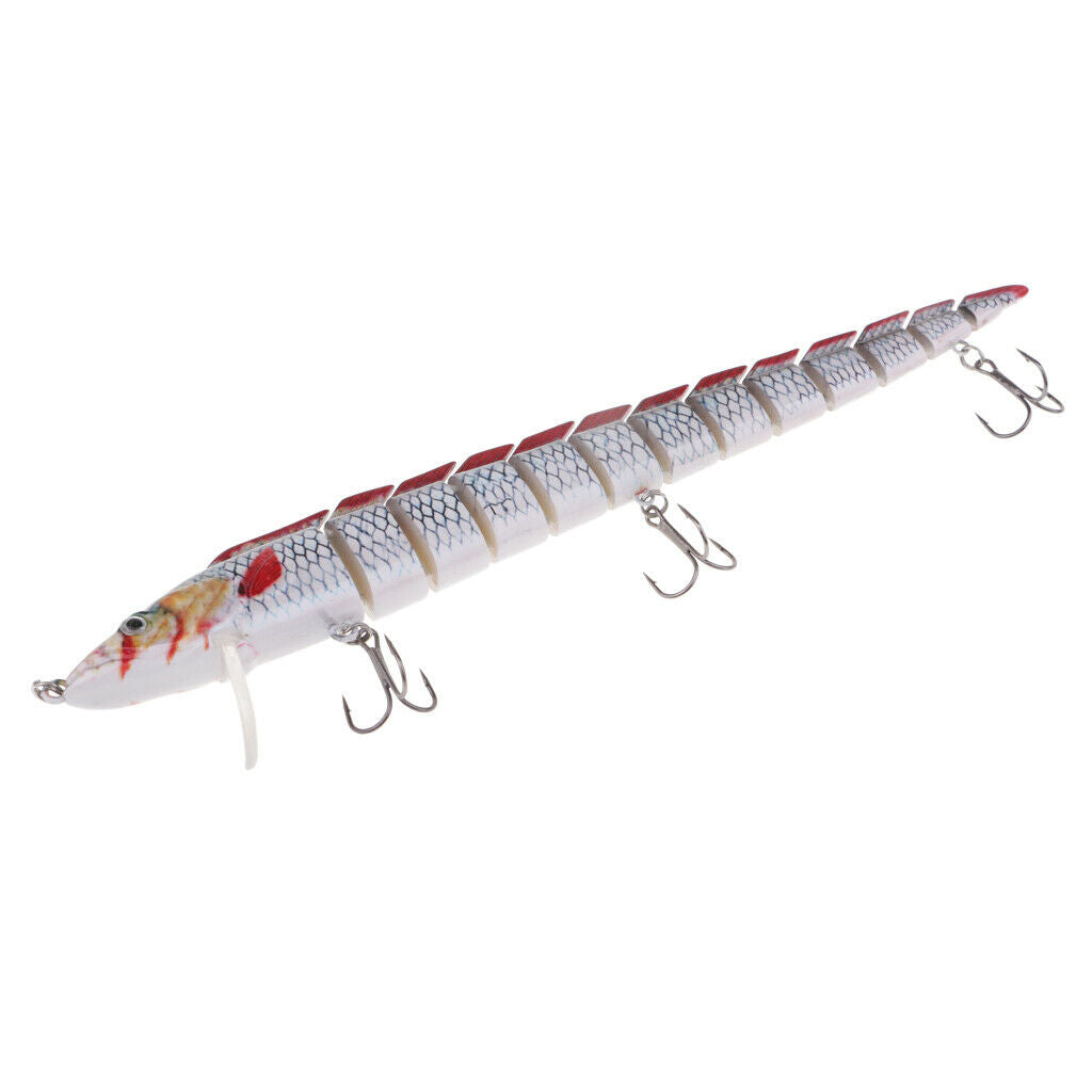 23cm Bass Fishing Bait Swimbait Lure Life-like Multi-jointed Fishing Lure 01
