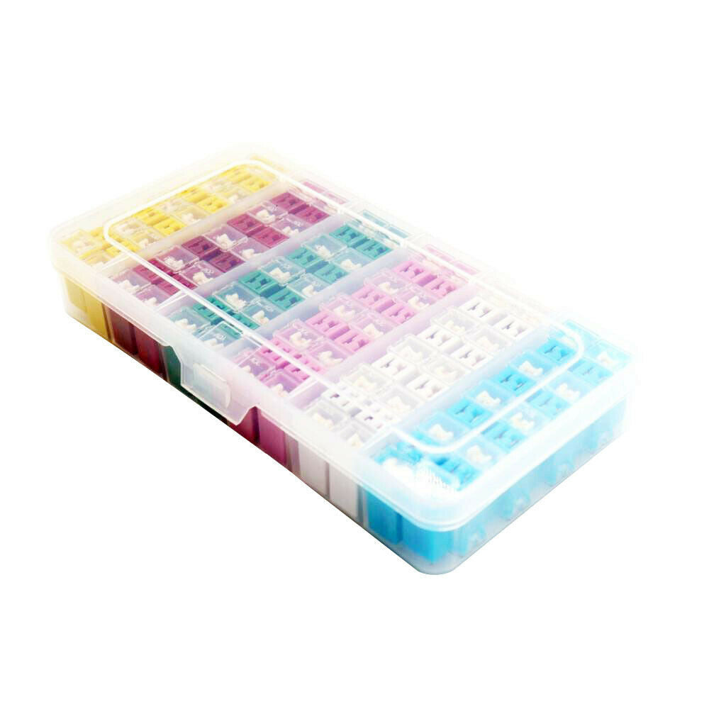 108x Durable JCASE Box Shaped Fuse Kit 20A 25A 30A 40A 50A 60A 32V F2830-Z