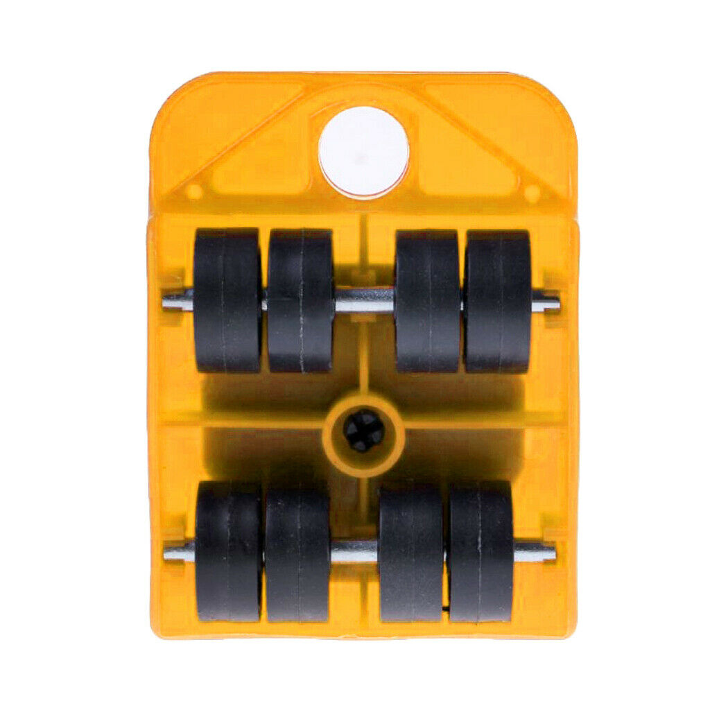 2pcs Moving Appliance Roller Furniture Lifter Rotatable Pads w/ 4 Slider
