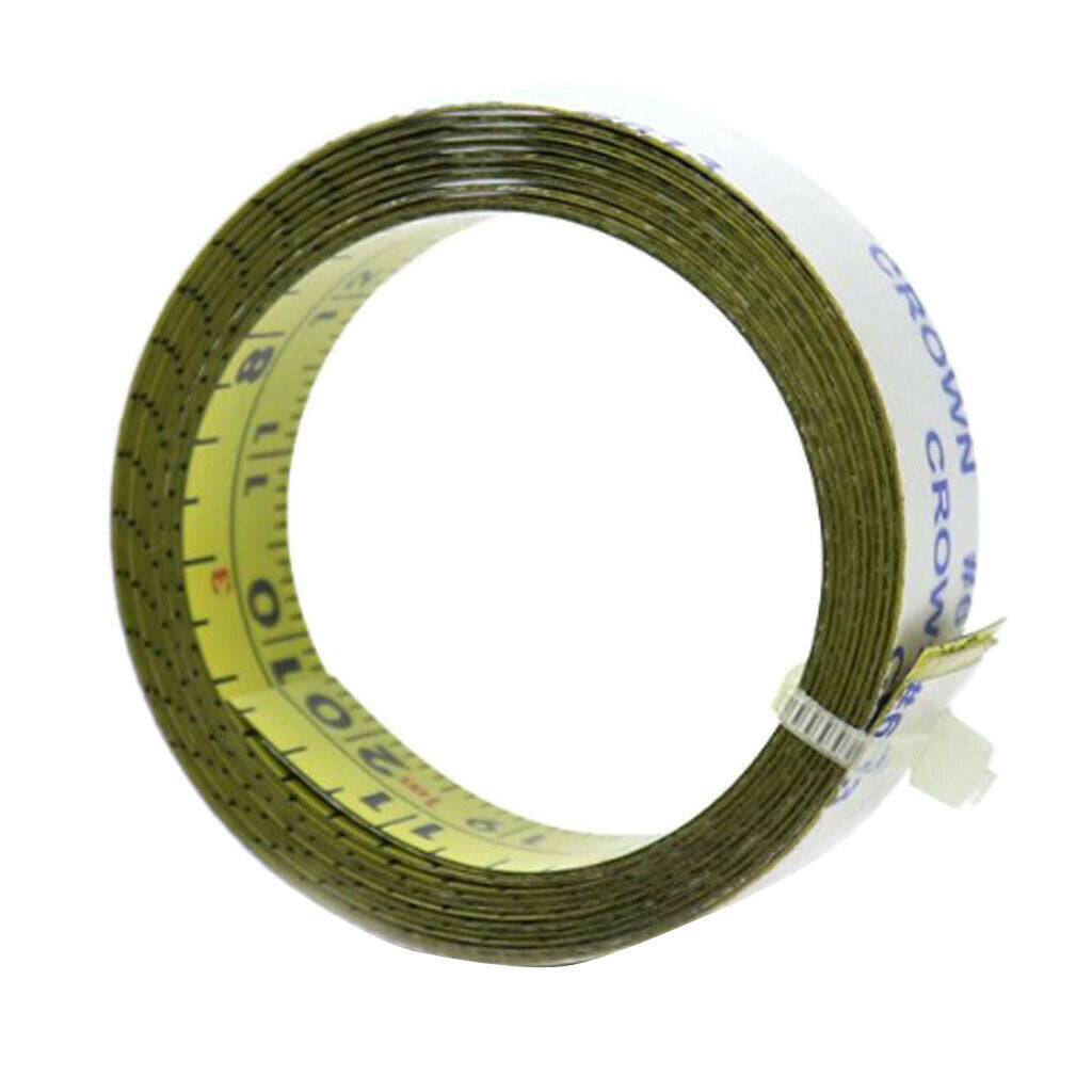 Set of 2 Practical Universal Self Adhesive Ruler Measuring Tapes Measure