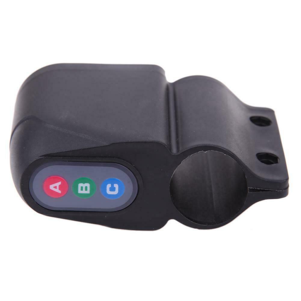 Anti-theft Sound Loud Electronic Security Bike MTB Bicycle Steal Lock Alarm @