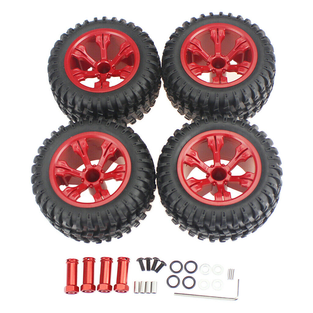 RC 110mm Tire & Hub Extension Combiner for WLtoys 144001 124019 RC Car Parts