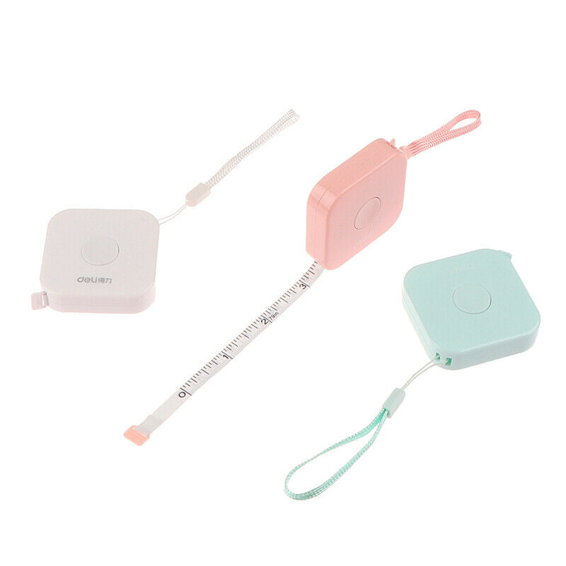 2m*7mm Tape Measure Portable Retractable Ruler Children Height Ruler Sewing YUDF