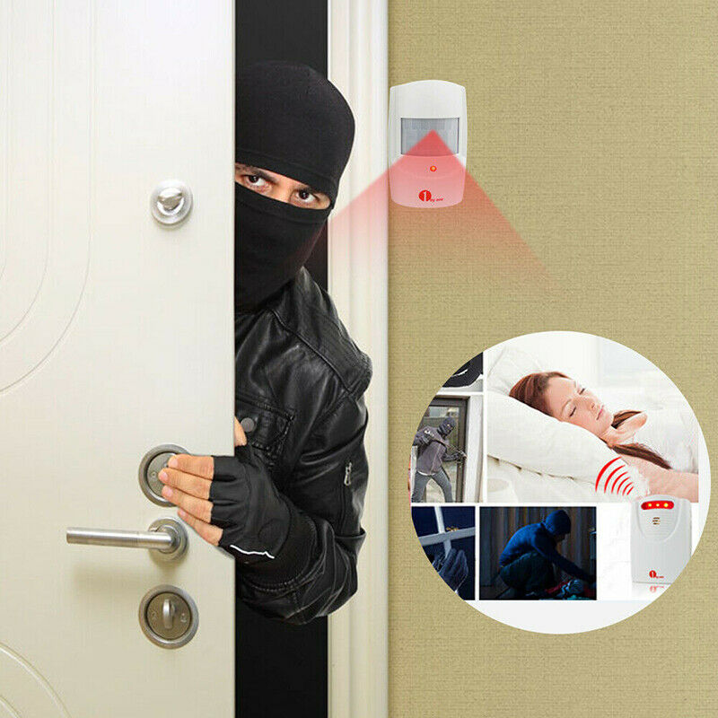 1byone Wireless Security Driveway Alarm System Outdoor Alert Motion Sensor U Kt