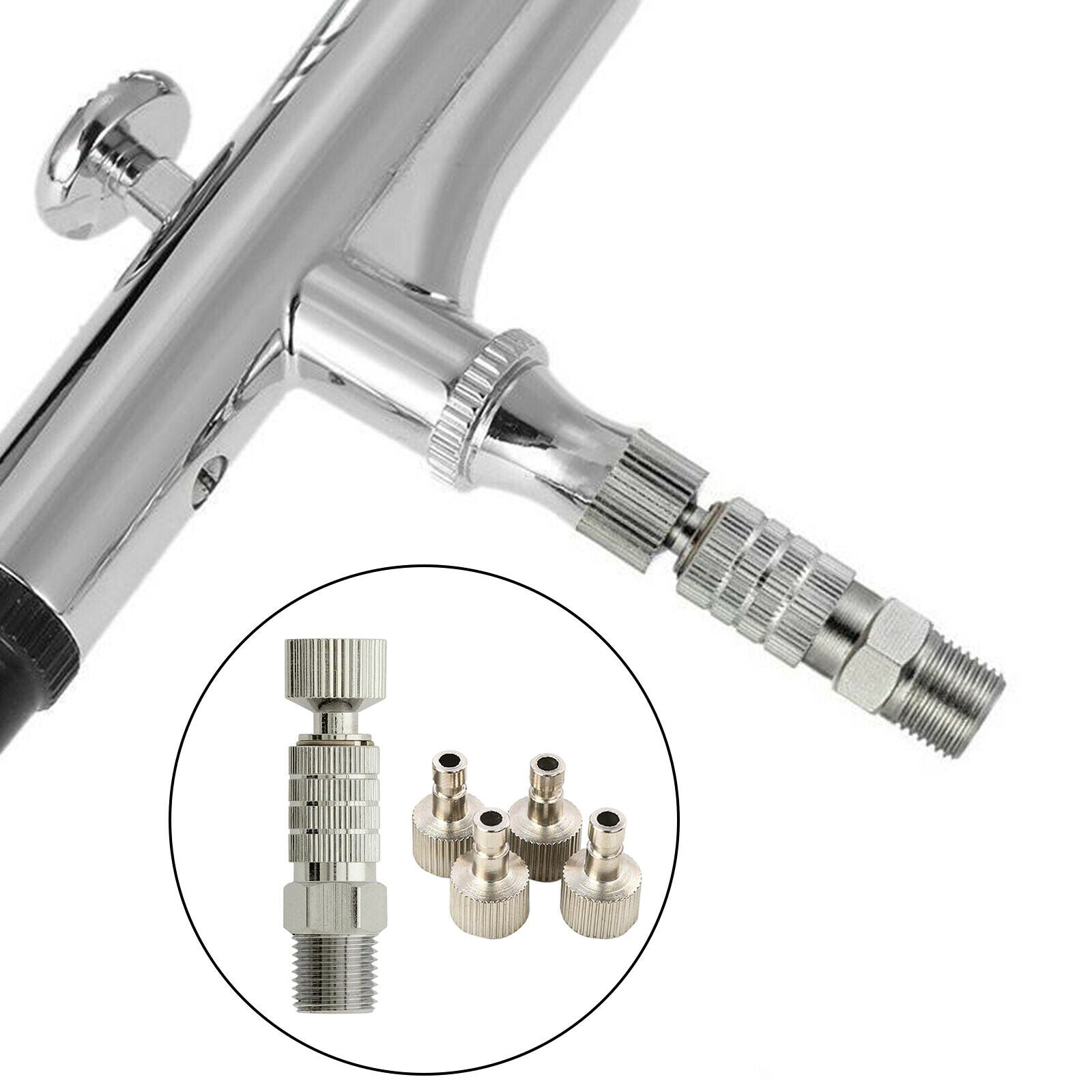 Metal Airbrush Coupler Professional Lightweight Airbrush Quick Release Plug