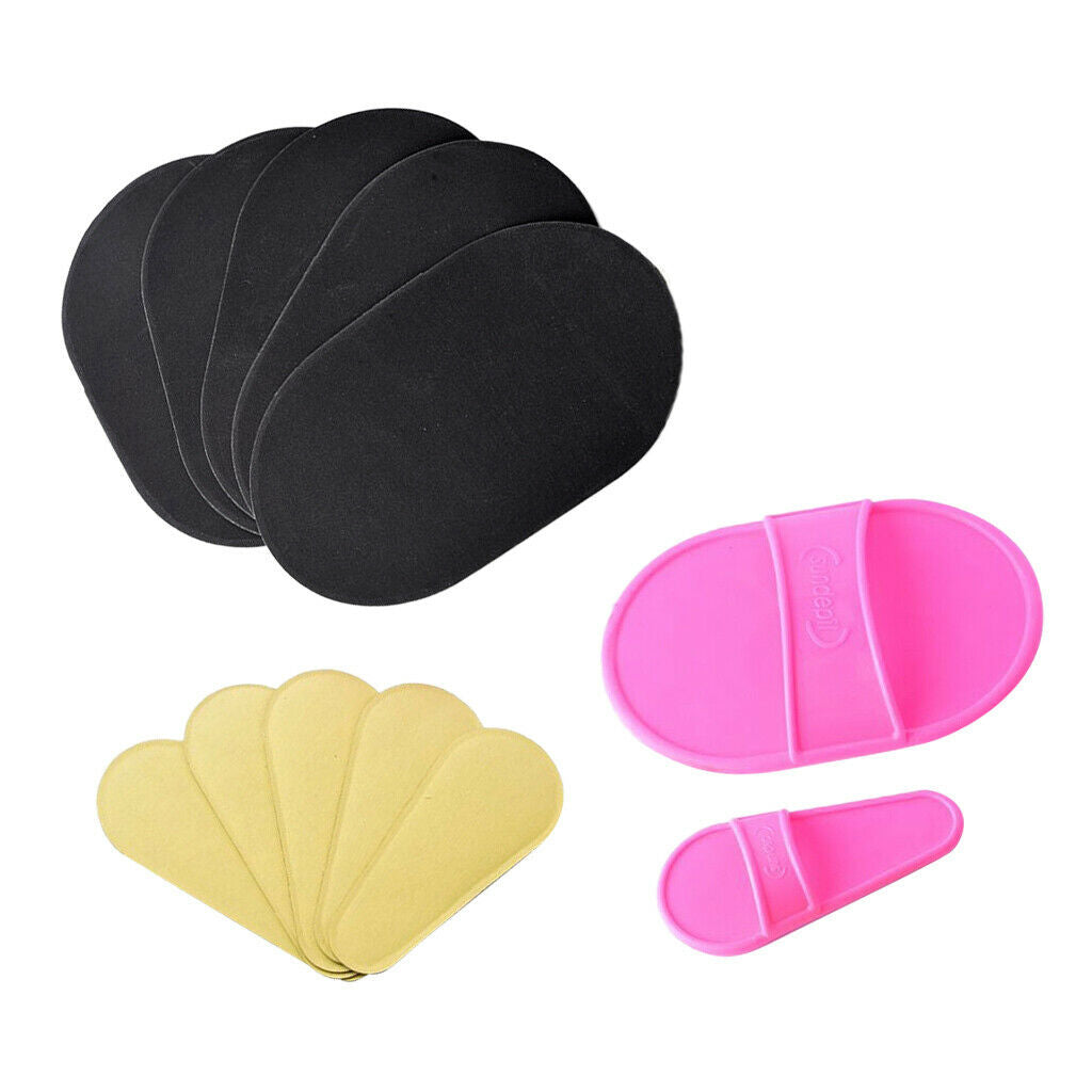 12pcs Hair Removal Pads Arms Lips Painless Exfoliator Set Abrasive Paper /
