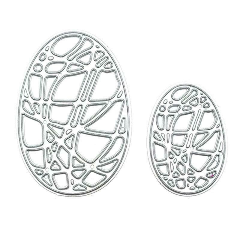 Easter eggs DIY Cutting Dies Embossing Stencil Template Scrapbooking Paper card