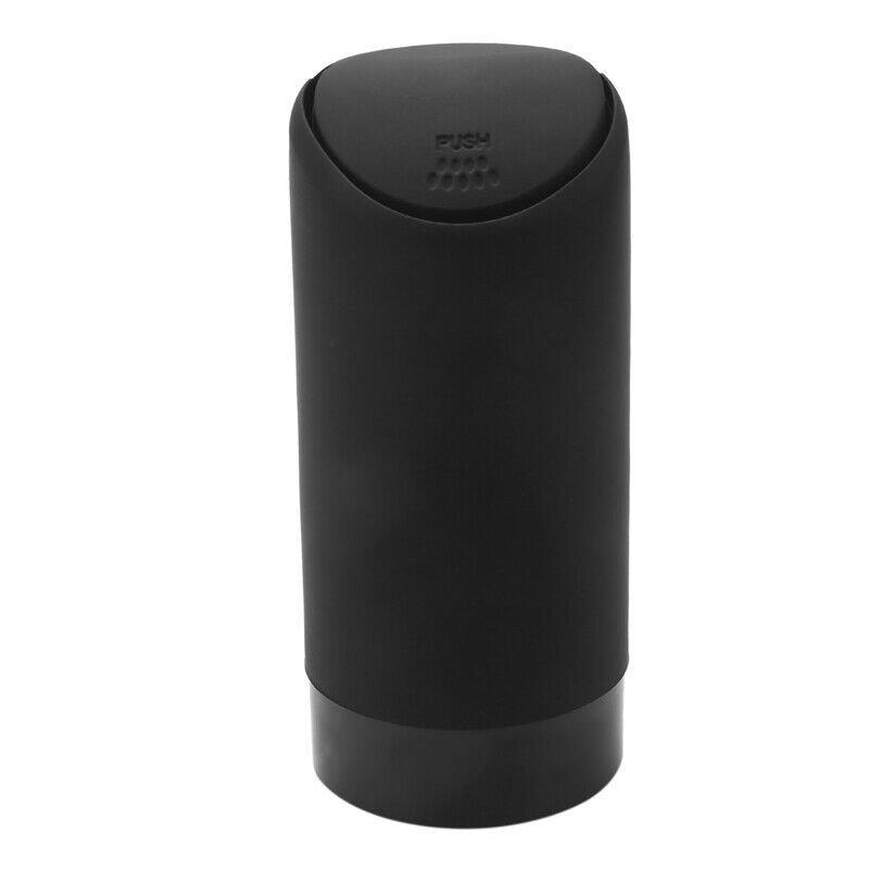 Mini Trash Can with Lid for Car Cup Holder | Washable Silicone Automotive KitcD2