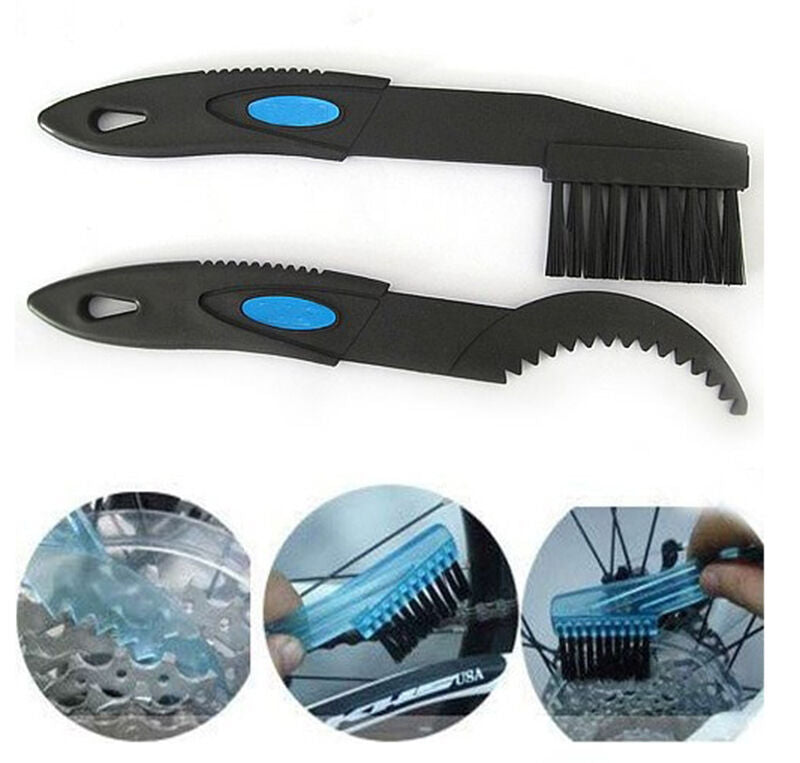 Bicycle Cassette Quick Clean Chain Cleaning Tool Brushes  MD JC.l8