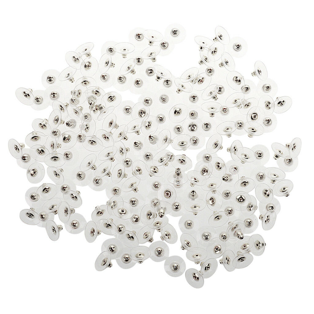 200 Pairs Earring Backs Findings Earings Accessory Secure Hypoallergenic