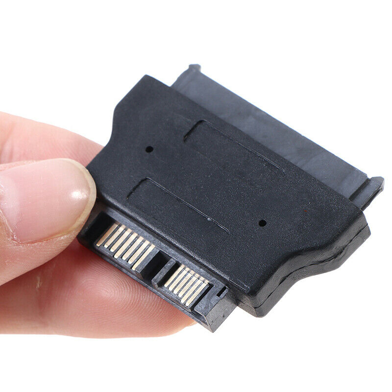 SATA 22Pin to 13Pin Slimline SATA  Adapter 7+15 Serial Female to 7+6 Ma.l8