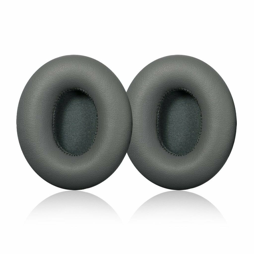Grey Ear Pads for Beats Solo and Solo HD Headphones Cushions Kit Covers EarPads