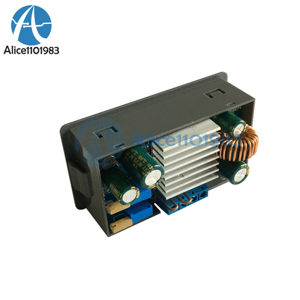 DC 5-30V LCD Adjustable Auto DC-DC Buck Boost Converter Power Supply Module