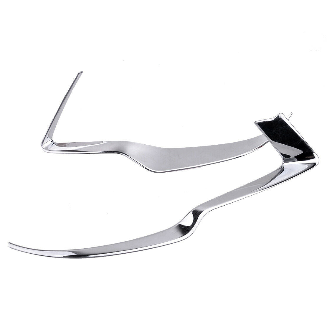 2x Chrome Headlight Trim Cover Eyebrow Frame fit for Subaru Forester 2019-20 New
