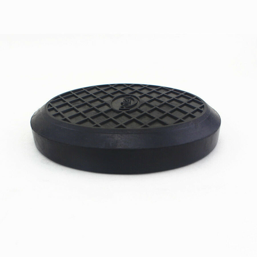 4x Heavy Duty 125mm Round Rubber Arm Pad Lift Pad Car SUV Hoist Lift Accessories