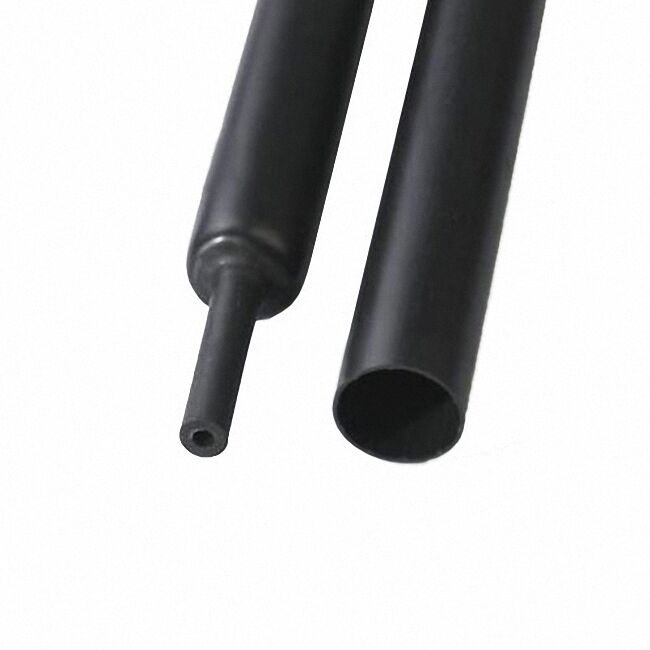 8mm Dia. Black Heat Shrinkable Tube Shrink Tubing 6M [M_M_S]