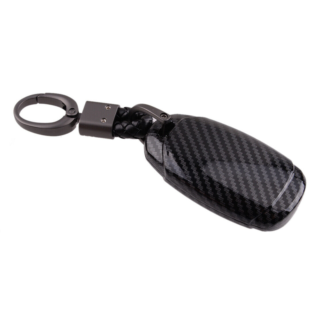 Car Key Fob Cover Case Shell Keychain Fit for Hyundai Palisade Elantra 2018-2021