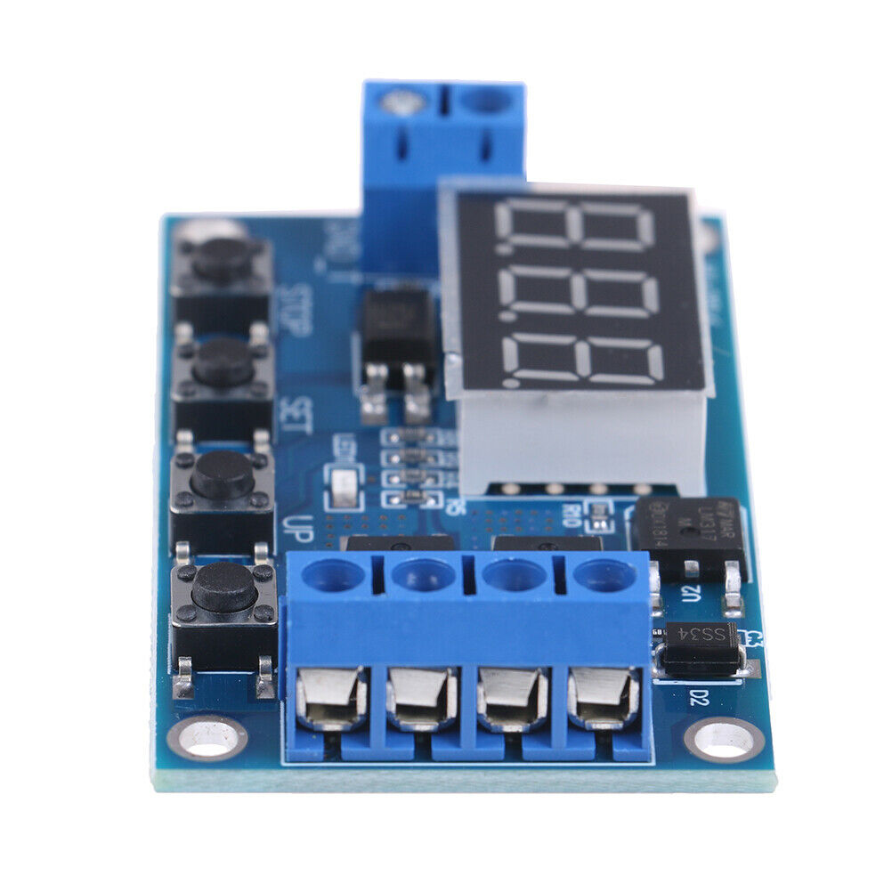 LED DC 5V~36V Dual MOS Control Cycle Trigger Timer Delay Relay Module Switch ^C!