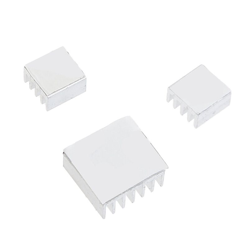 10Set  Raspberry Pi 3 Heatsink Fans Pure Aluminum Heat Sink Fr Cooling Pi 2 30X