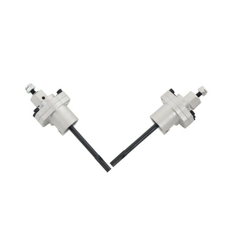 2X(Aluminum Alloy Portal Front Rear Axles with Stee Link for 1/10 RC Cler AE6O3)