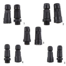 15A 7.5mm IP68 4 Pins Assembled Waterproof Electrical Cable Connector Socket