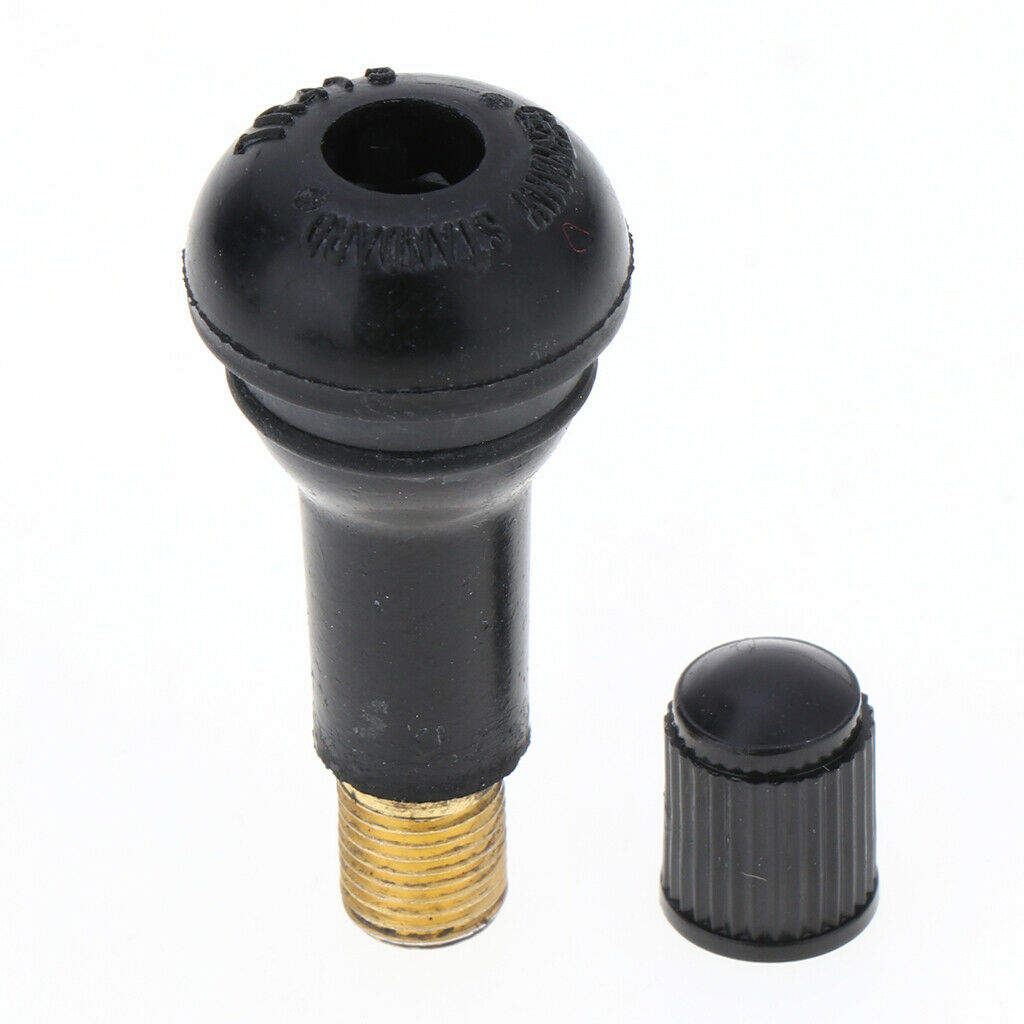 Pack of 100 Universal TR413 Tire Tyre Valve Stems Stubby for ATV Trailer Car