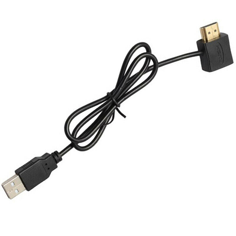 HDMI Male To Female Adapter with USB Power Supply Connector Converter Cable US