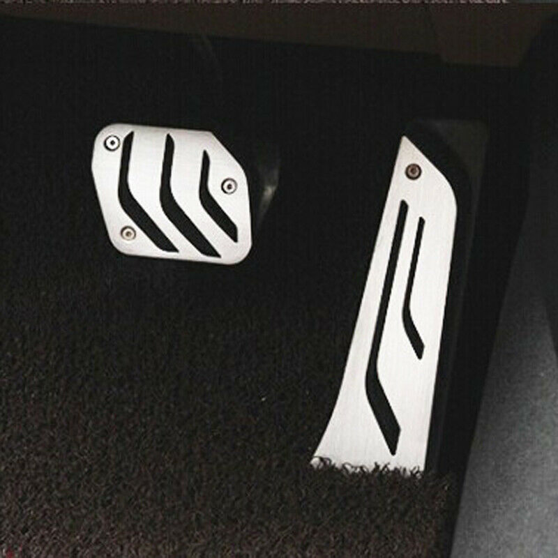 For BMW F10 X1 F30 F35 F20 Footrest Fuel Brake AT Pedals Plate No Drilling Kit