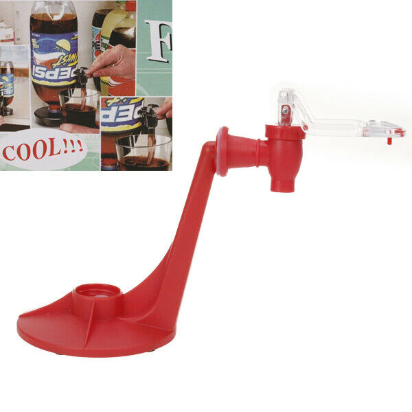 Plastic Hand Pressure Type Coke Dispenser Fizz Saver Dispenser Home Party