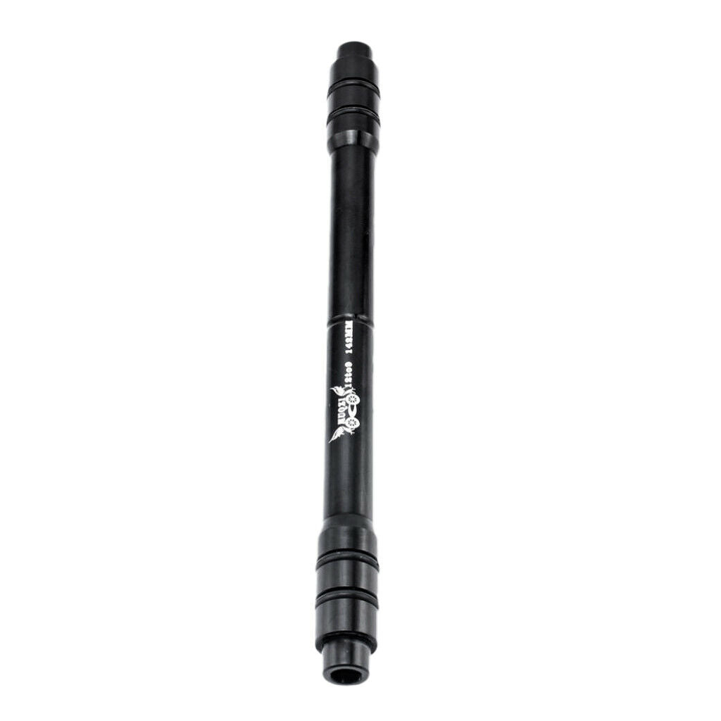 Bike 12mm Thru Axle to 9mm Quick Release Front Wheel Hub Adapter 142mm Black