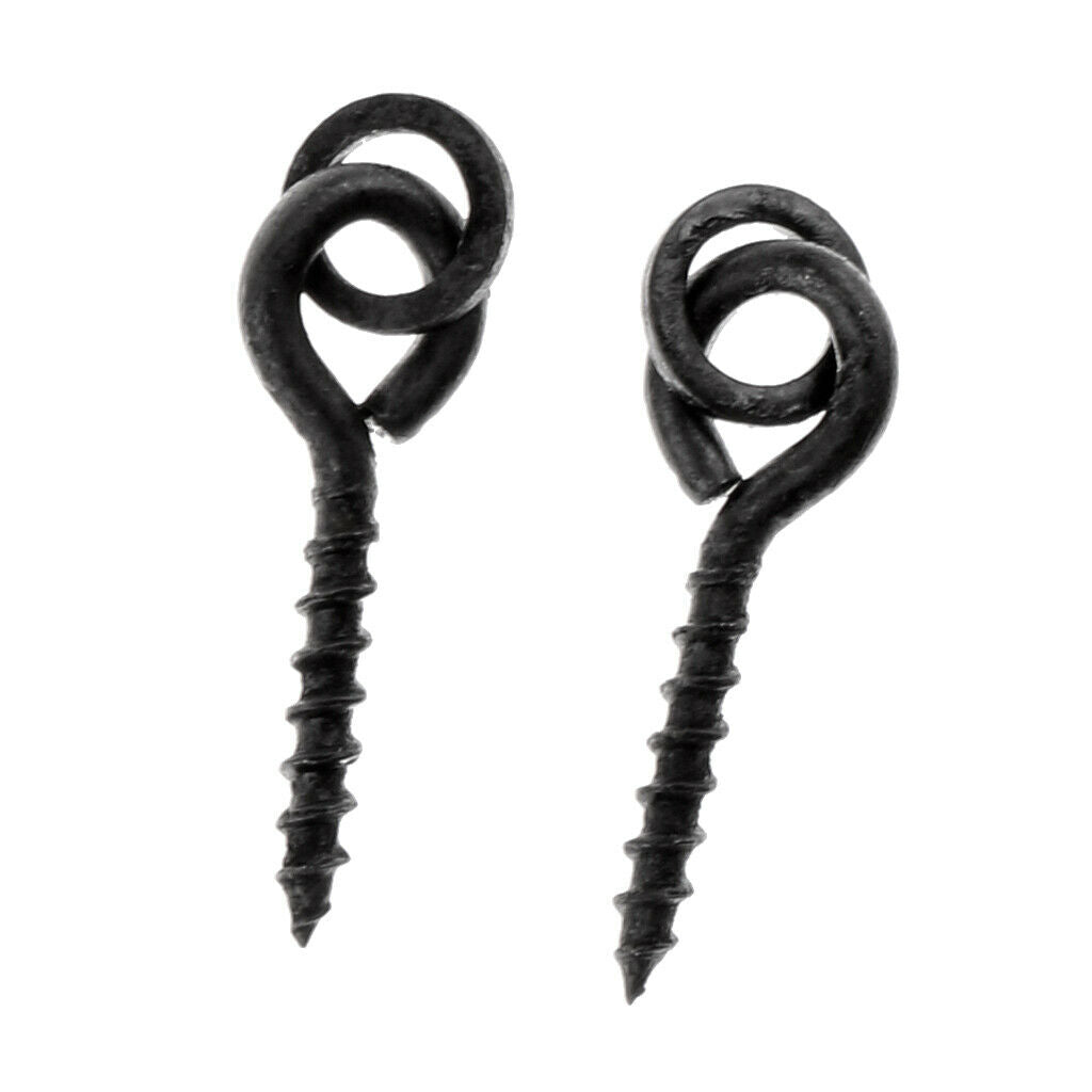 50 pieces carp fishing bait tool 1.3cm bait tool screw bolt