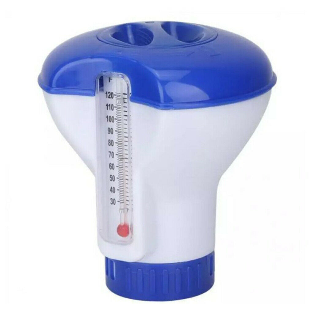 2Set Floating Chlorine Chemical Automatic Dispenser Feeder 5" with Tablets