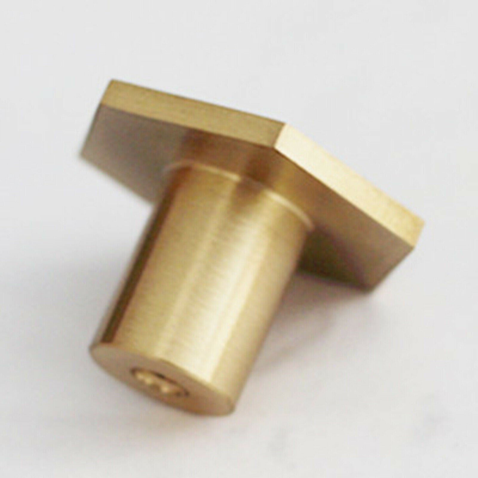 10x Solid Brass Cabinet Knobs Dresser Drawer Wardrobe Pull Handles Kitchen