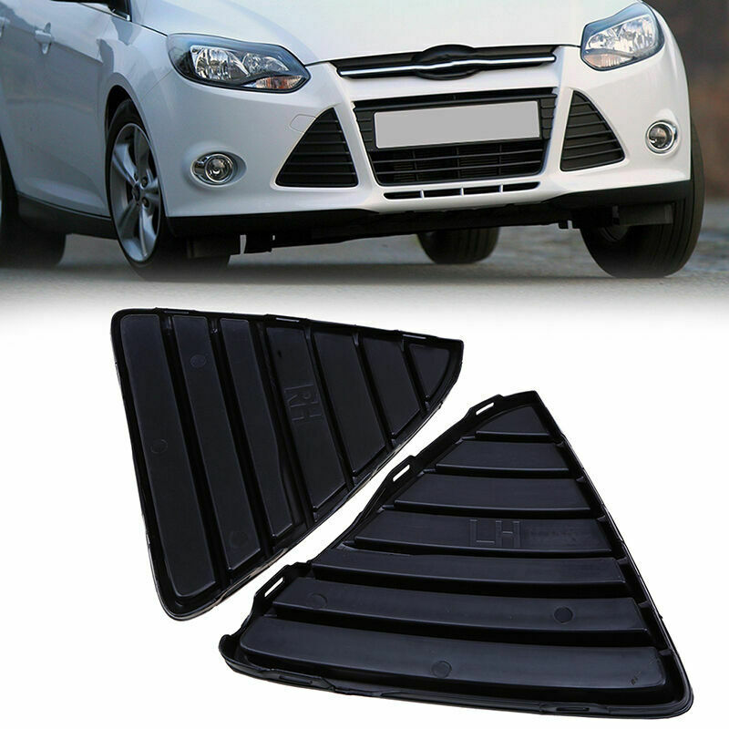 Fits Ford Focus 2012-2014 Front Bumper Lower Grille LH Driver&RH Passenger Side
