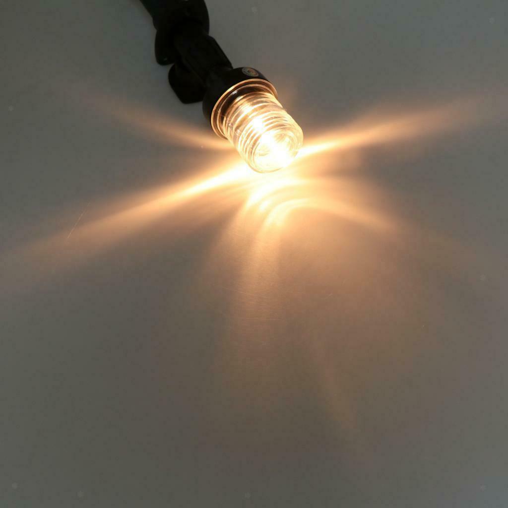 12-24V LED FOLD DOWN ANCHOR LIGHT-Navigation Stern/Pole/Boat/Yacht/Marine