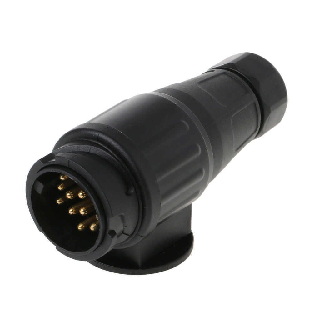Car Auto Trailer 13 Pin Plug Connector Socket Caravan Truck Waterproof Adapter