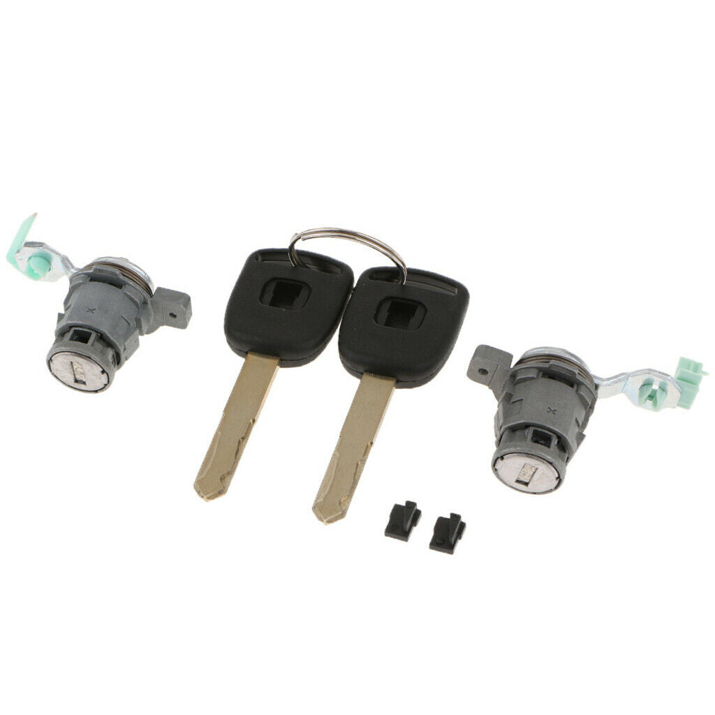 2Pcs 72185S9A013 Door Lock Locking Cylinder Repair Kit Front Left