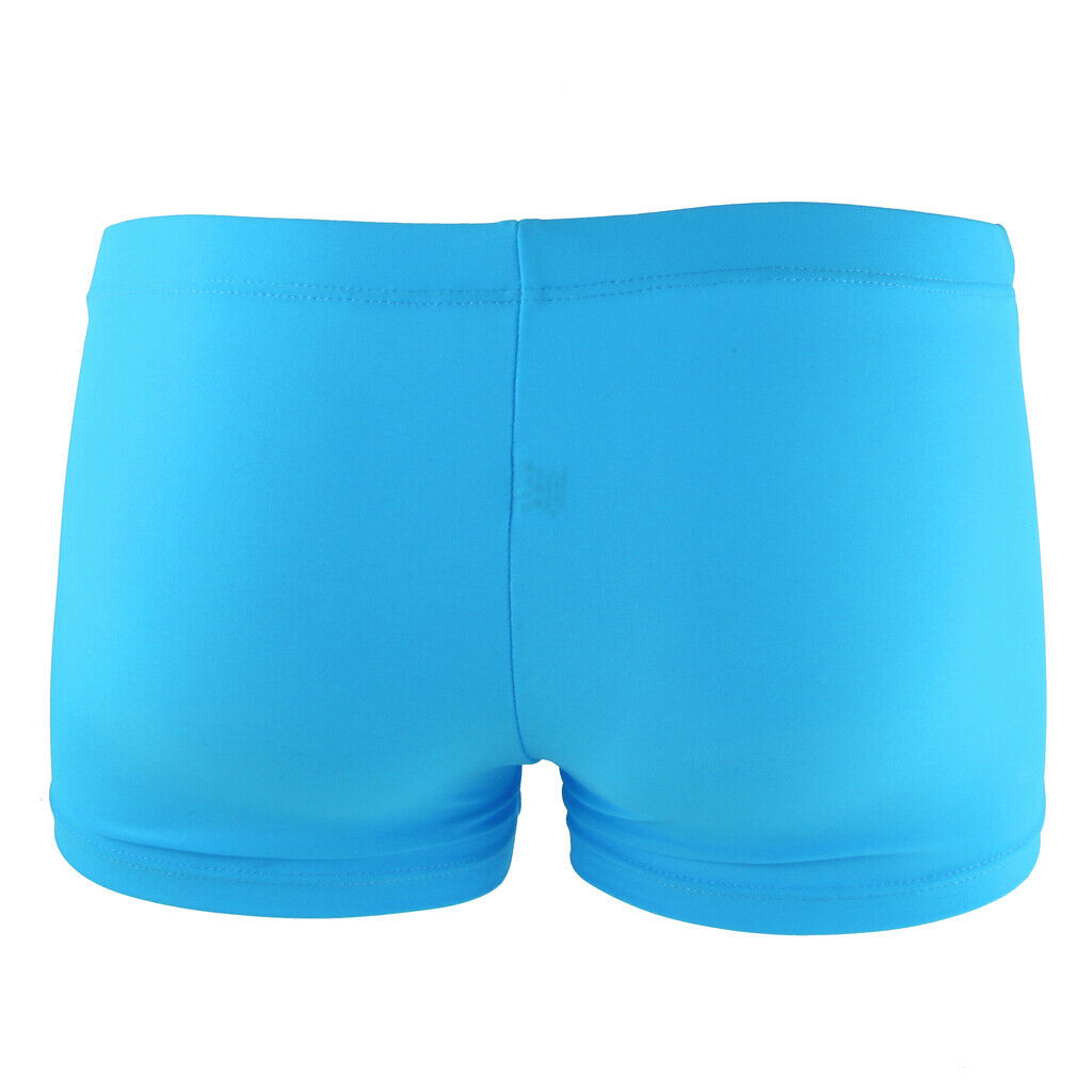 Women Plain Bikini Child Short Swimming Short Swimsuit Bottoms Gymnastics M