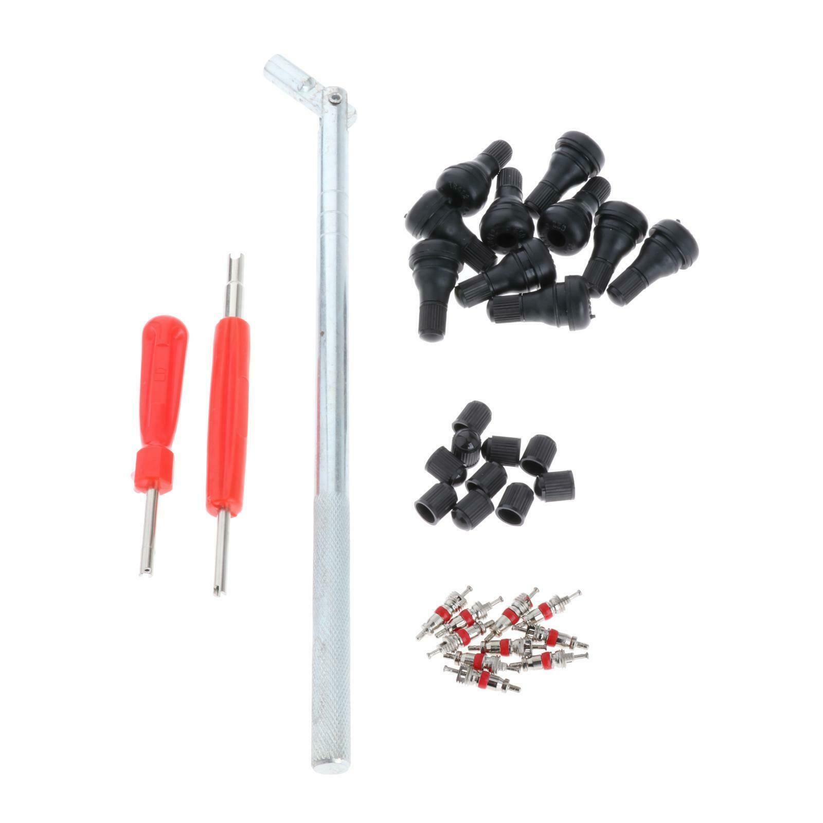 Car Tire Repair Tool Kit Copper Nickel-Plated Repair Valve for Bicycle