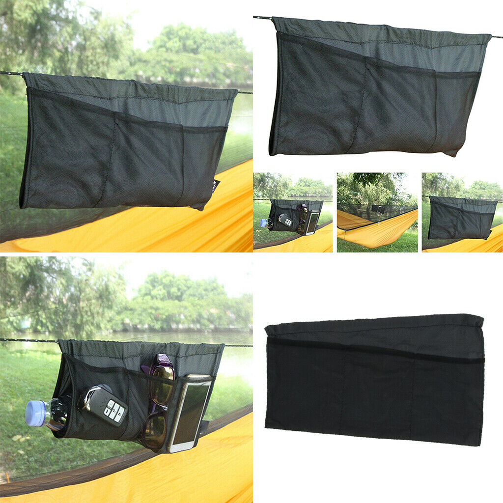 2pcs Hammock Organizer Hanging Bags with 7 Pockets Storage Kettle Mobile Phones